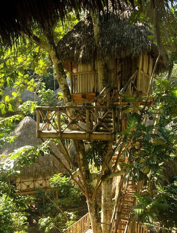 Dominican Tree House Village Santa Barbara De Samana Exteriér fotografie
